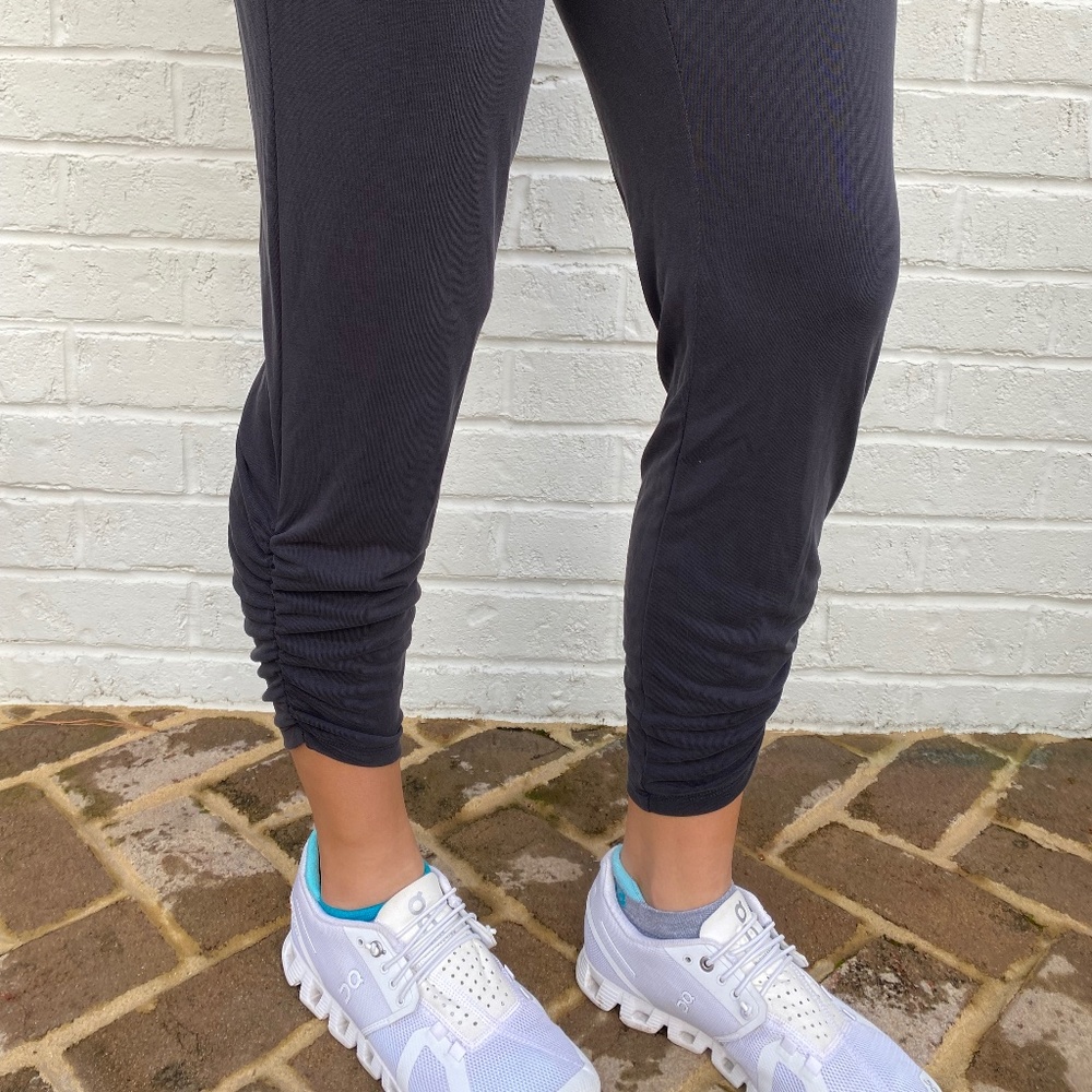 Express joggers crop ruched black XS - Picture 5 of 12